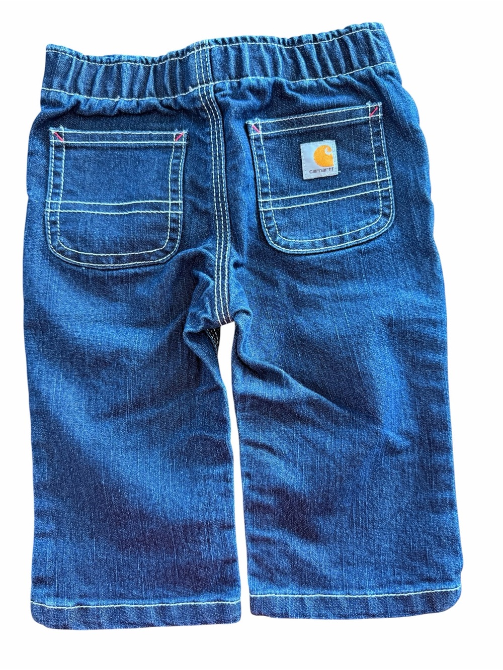 Carhartt Baby Jeans 9M Elastic Waist Denim Pants